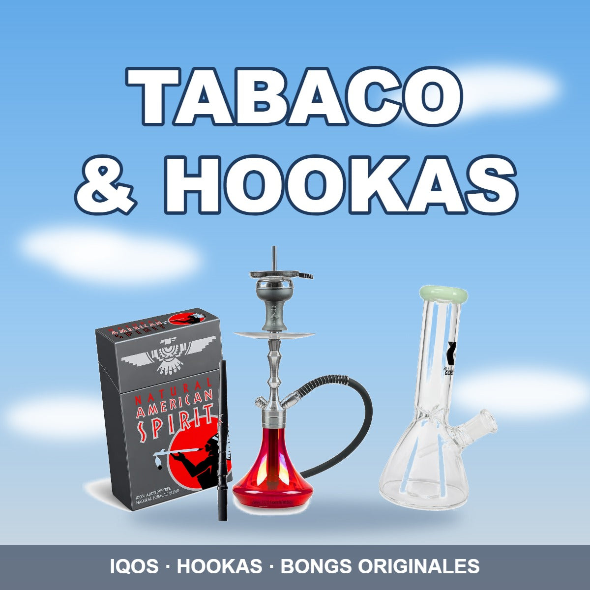 Tabaco IQOS, hookas y bongs originales
