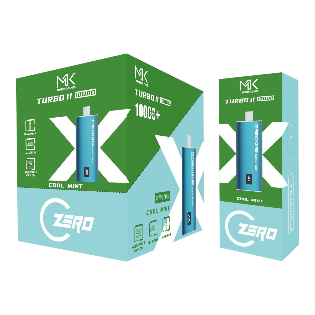 Maskking Turbo II Zero (10 Pack)