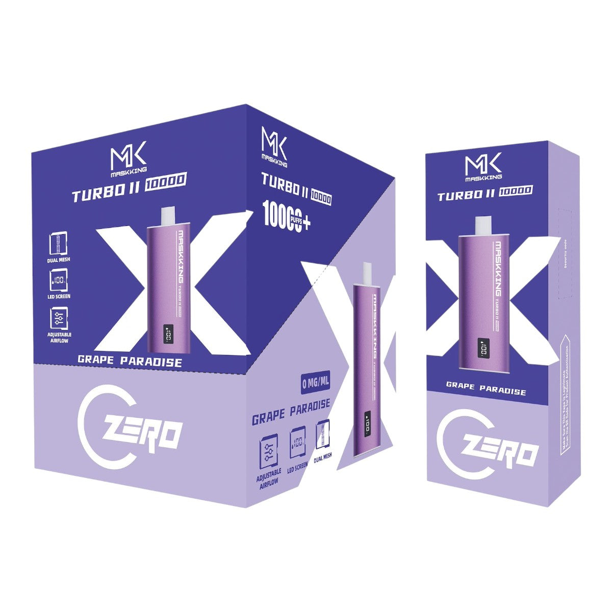 Maskking Turbo II Zero (10 Pack)