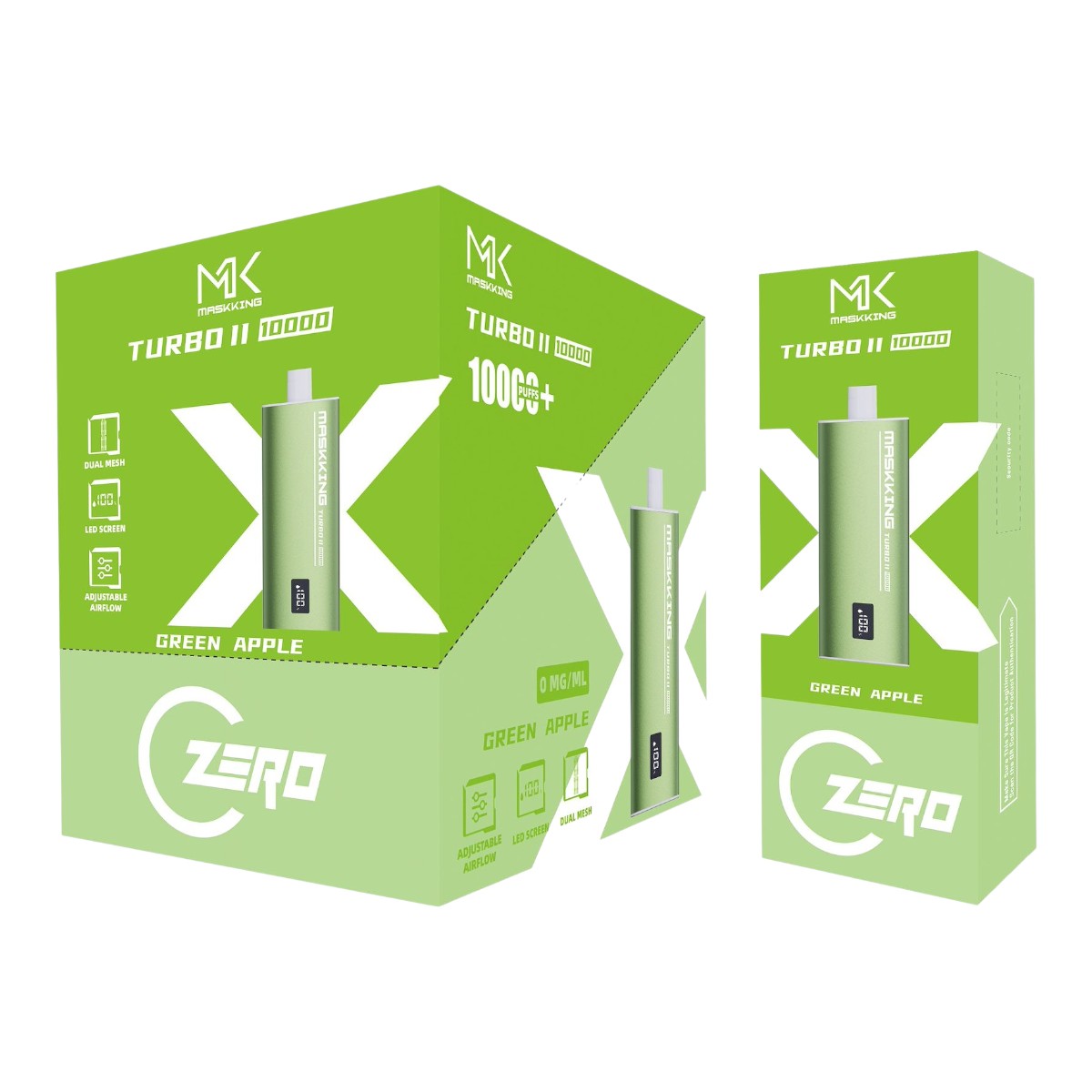 Maskking Turbo II Zero (10 Pack)