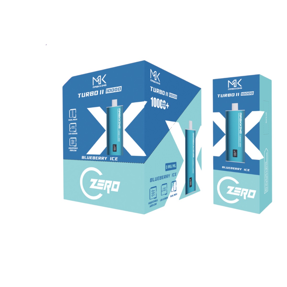 Maskking Turbo II Zero (10 Pack)