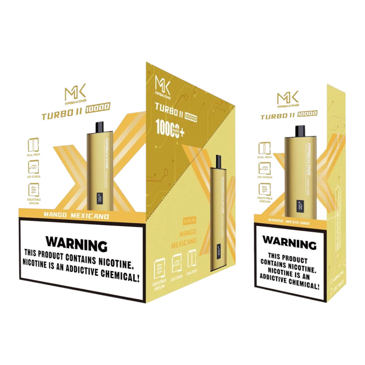 Maskking Turbo II (10 Pack) Mango Mexicano