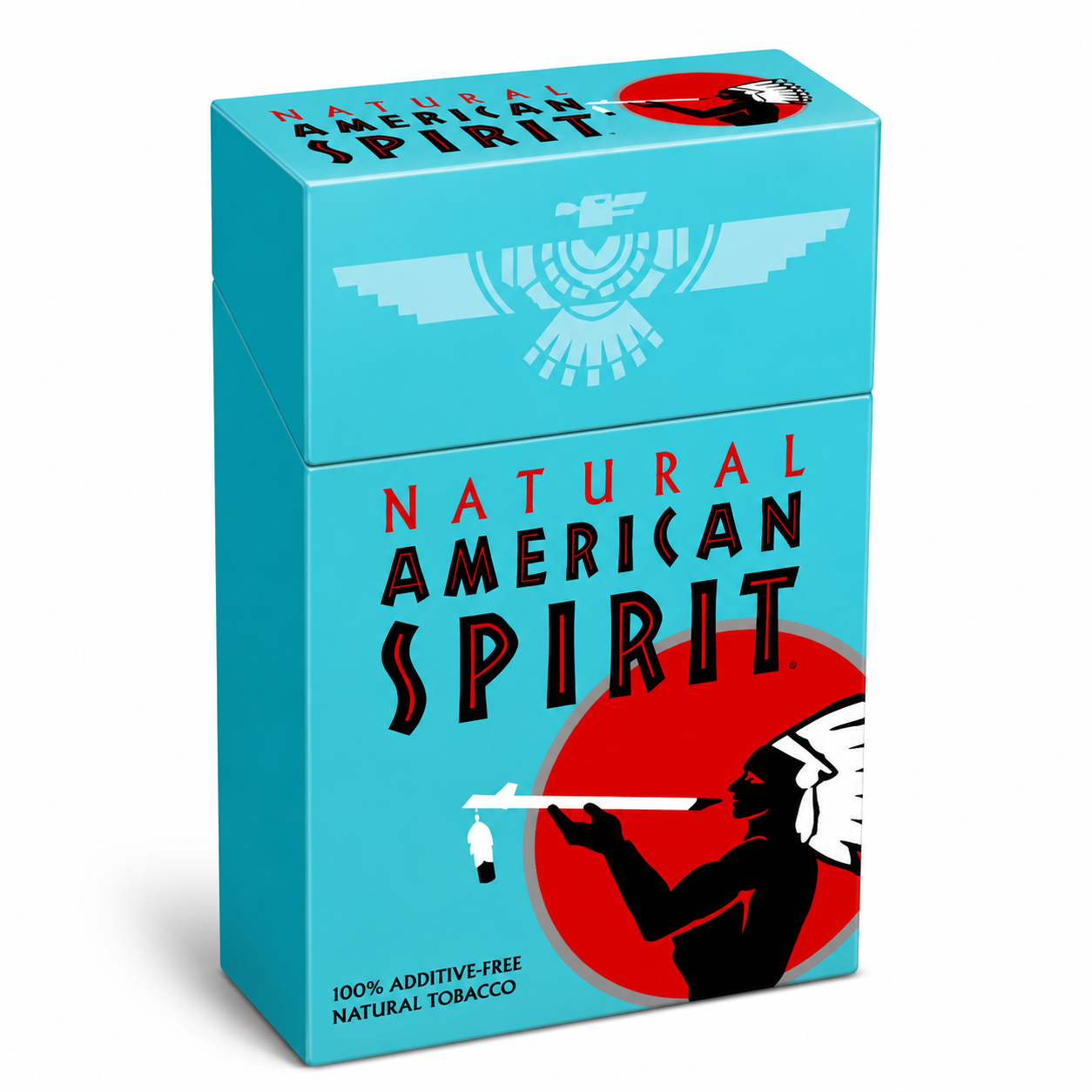 American Spirit Azul Turquesa full bodied cigarros naturales sin aditivos – TiendasVM México
