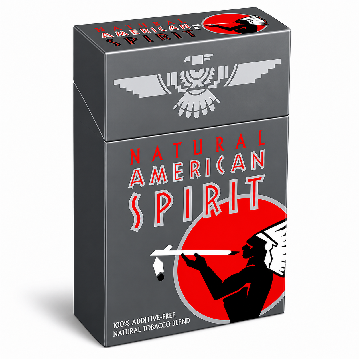 American Spirit Gris cigarros naturales sin aditivos perique suave – TiendasVM México