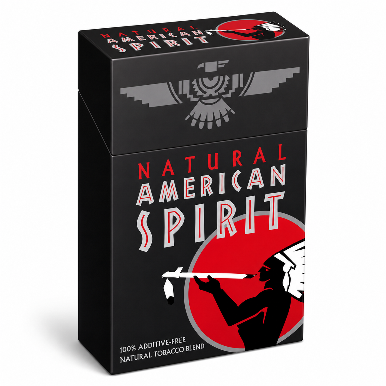 American Spirit Negro rich robust cigarros naturales intensos sin aditivos – TiendasVM México