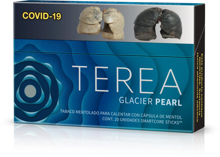 Cajetilla TEREA IQOS Iluma Glacier Pearl caja de sticks tabaco calentado heat not burn compatible IQOS Iluma comprar TEREA en CDMX recíbelo el mismo día en CDMX y Estado de México envío express tabaco sin combustión