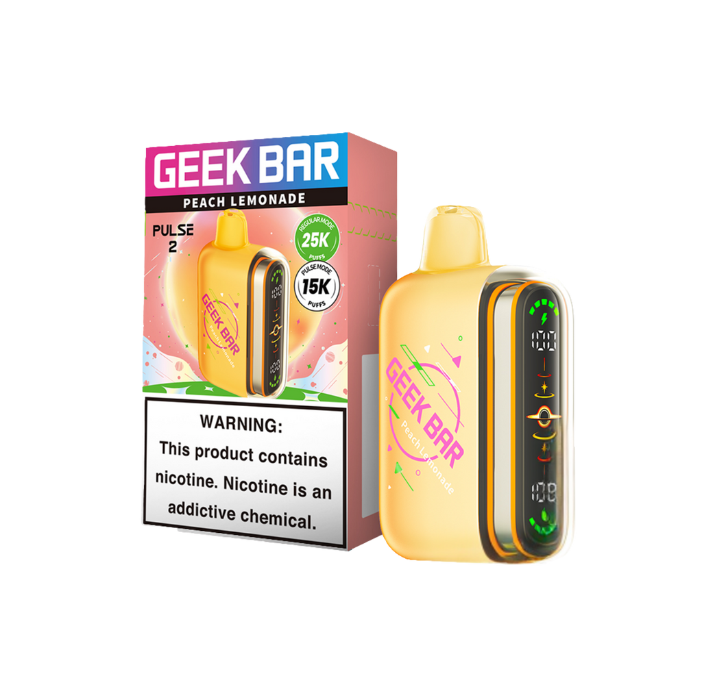 GEEKBAR PULSE 2 – PEACH LEMONADE