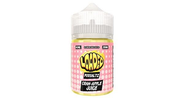 Loaded Pod Saltz Cran Apple Juice 60ml 35mg nicotine salt e liquid Ruthless Vapor sabor jugo de arándano con manzana liquido para vape pods comprar en CDMX envío express líquidos vape a domicilio Área Metropolitana