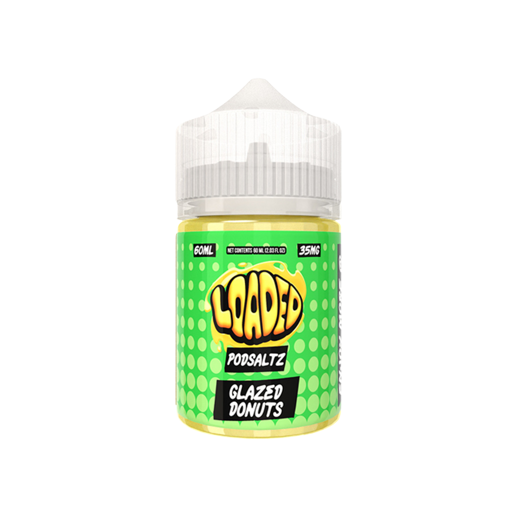 Loaded Pod Saltz Glazed Donuts 60ml 35mg nicotine salt e liquid Ruthless Vapor sabor dona glaseada liquido para vape pods comprar en CDMX envío express líquidos vape a domicilio Área Metropolitana