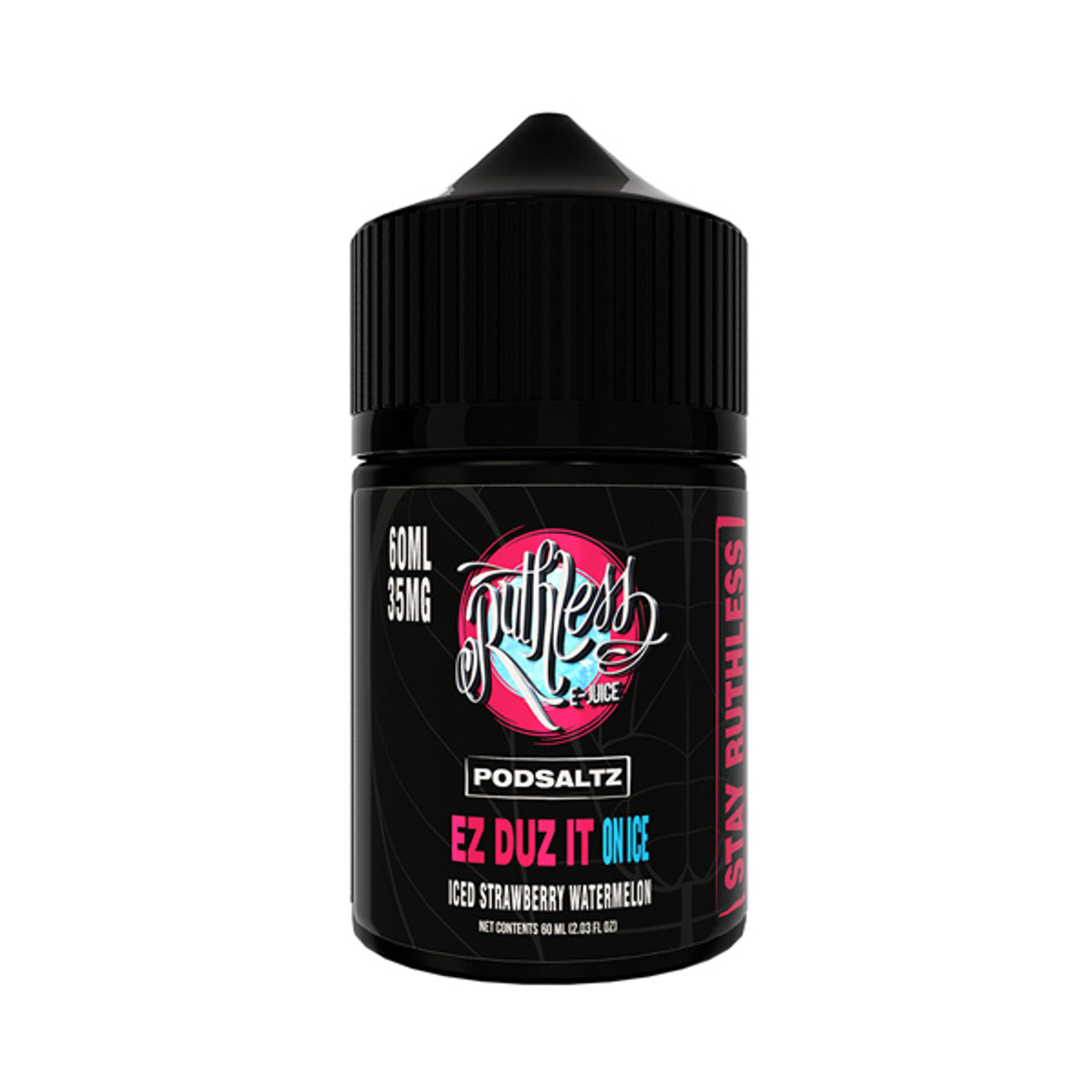 Ruthless Essentials Ez Duz It Watermelon 60ml 35mg nicotine salt e liquid sabor fresa sandía liquido para vape pods comprar en CDMX envío express Área Metropolitana