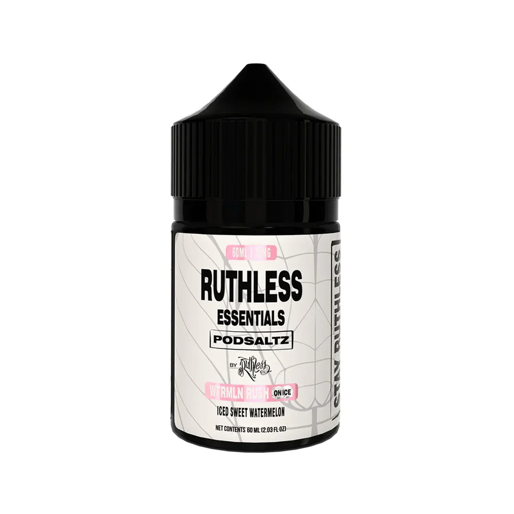Ruthless Essentials Watermelon Lime Rush 60ml 35mg nicotine salt e liquid sabor sandía con limón liquido para vape pods comprar en CDMX envío express Área Metropolitana