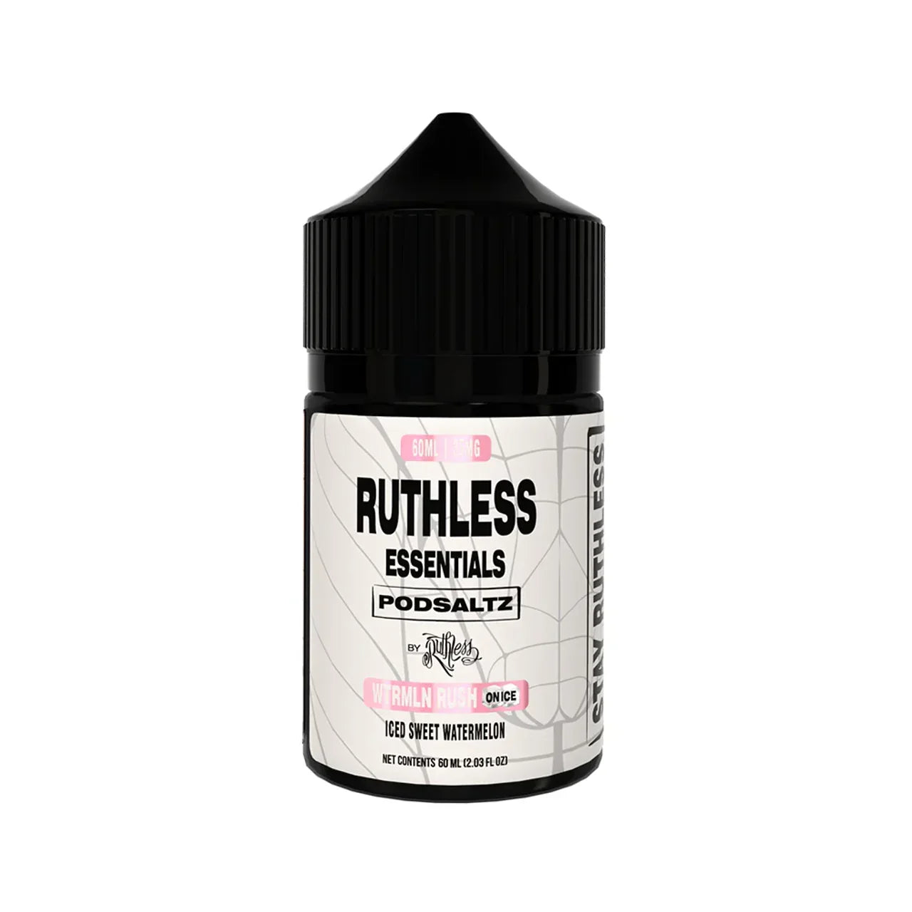 Ruthless Essentials Watermelon Lime Rush 60ml 35mg nicotine salt e liquid sabor sandía con limón liquido para vape pods comprar en CDMX envío express Área Metropolitana