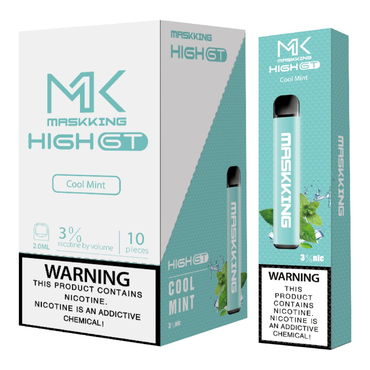 Compra Maskking GT 10 Pack vapes originales sellados, envío en México