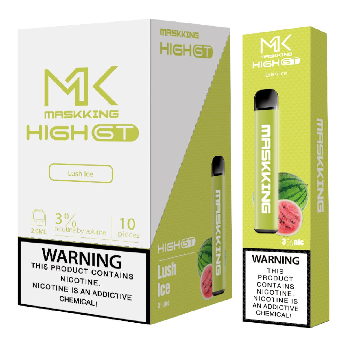 Compra Maskking GT 10 Pack vapes originales sellados, envío en México