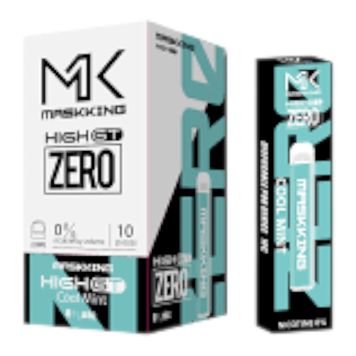 Maskking GT Zero 10 Pack sin nicotina al mejor precio, mayoreo y reventa México