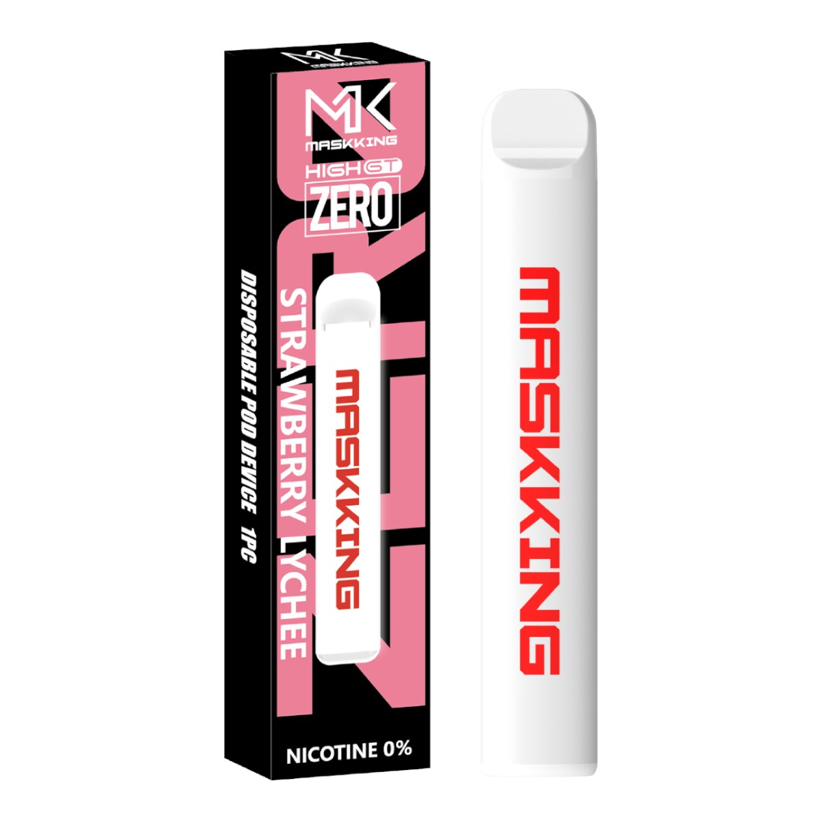 Maskking GT Zero activación automática sin nicotina, vape México