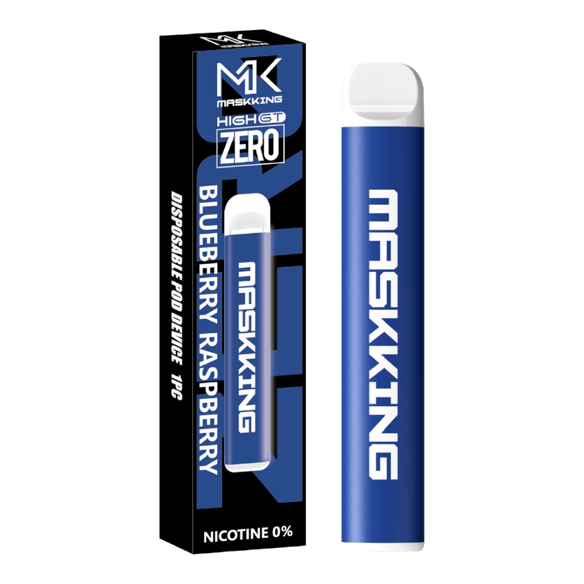 Maskking GT Zero el desechable más vendido sin nicotina, original México