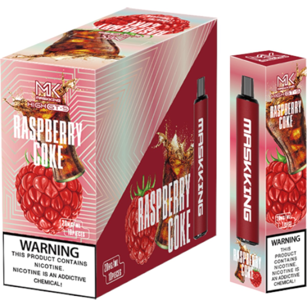 Compra Maskking GTS 10 Pack vapes originales sellados, envío en México