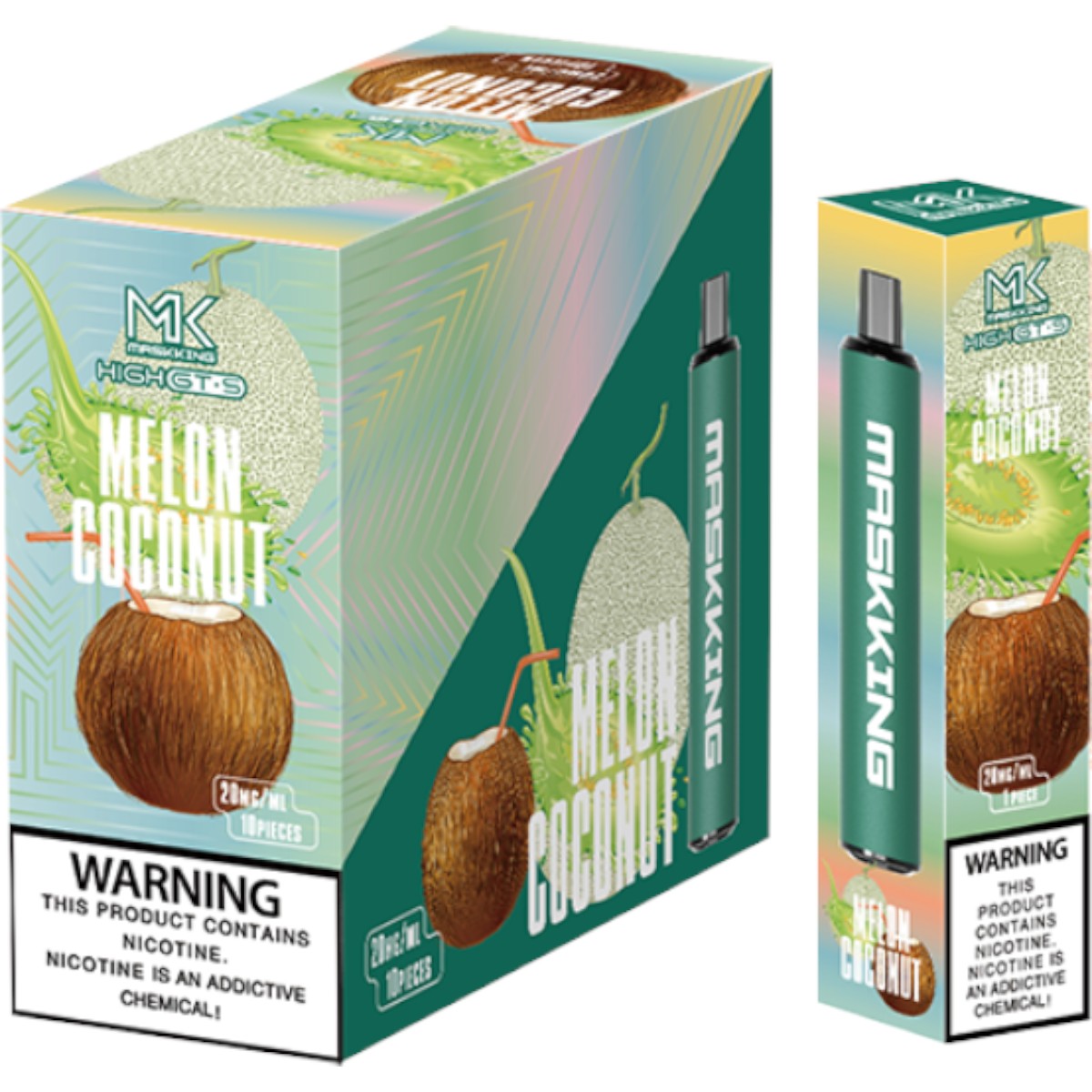 Compra Maskking GTS 10 Pack vapes originales sellados, envío en México