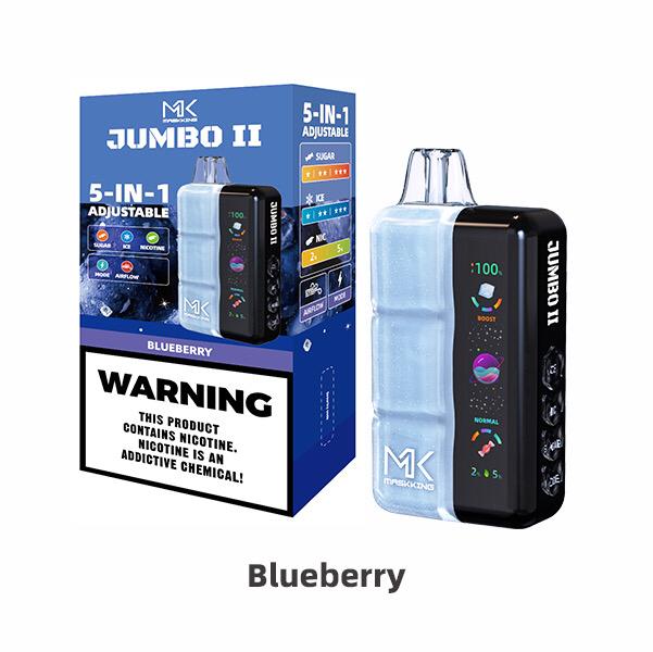 Vapeador Maskking Jumbo II 50000 caladas con pantalla, Maskking México