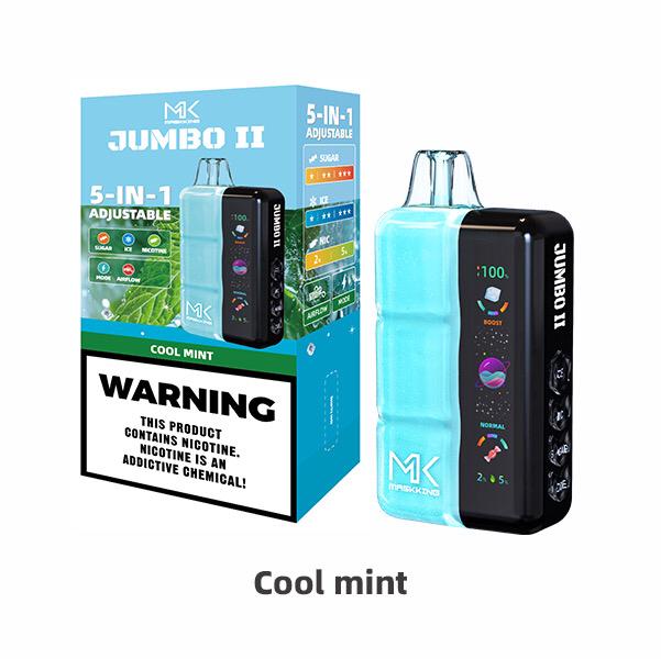 Vape Maskking Jumbo II 50000 puffs con doble pantalla original México