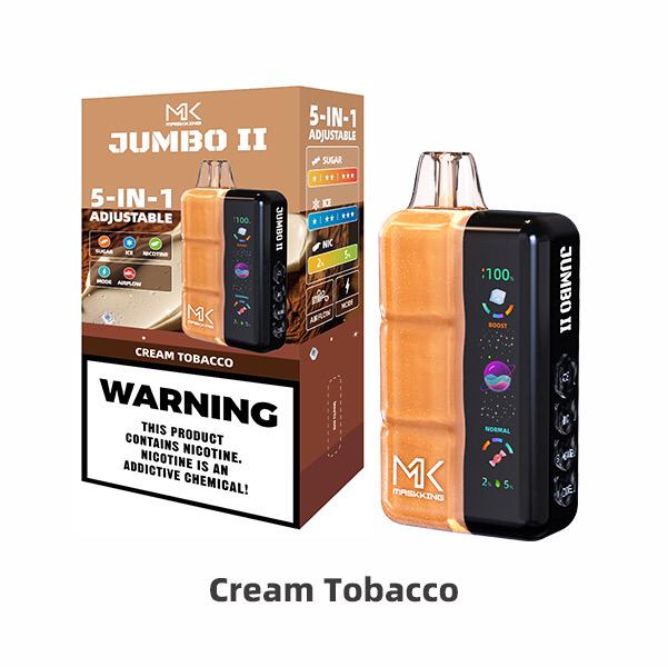 Maskking Jumbo II doble pantalla de batería y líquido, vapeador México