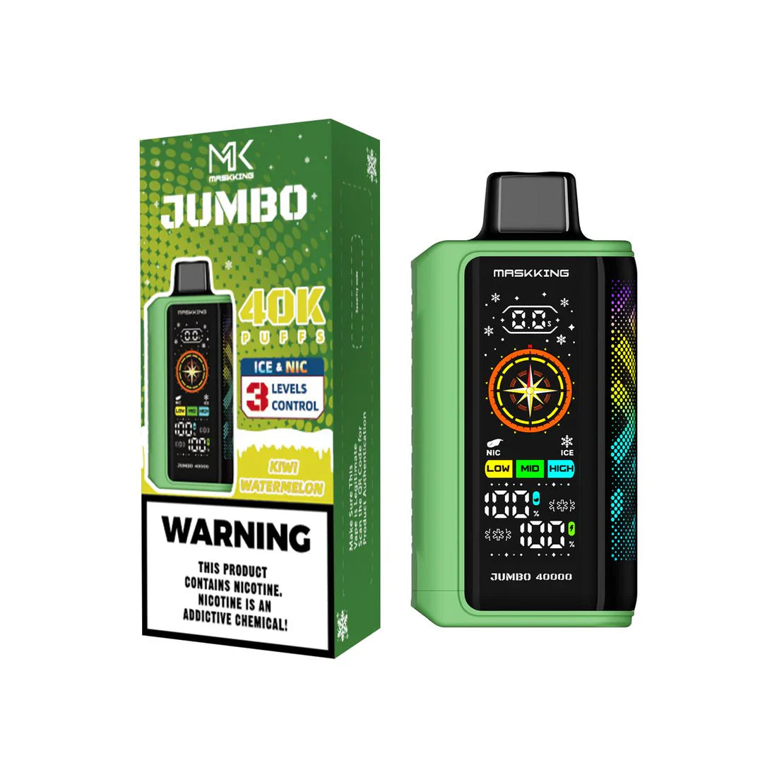 Maskking Jumbo Dual Mesh Coil más sabor y vapor denso, vape original México