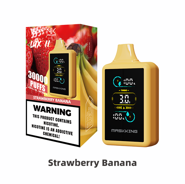Vape Maskking Lux II 4% nicotina recargable, original Maskking México