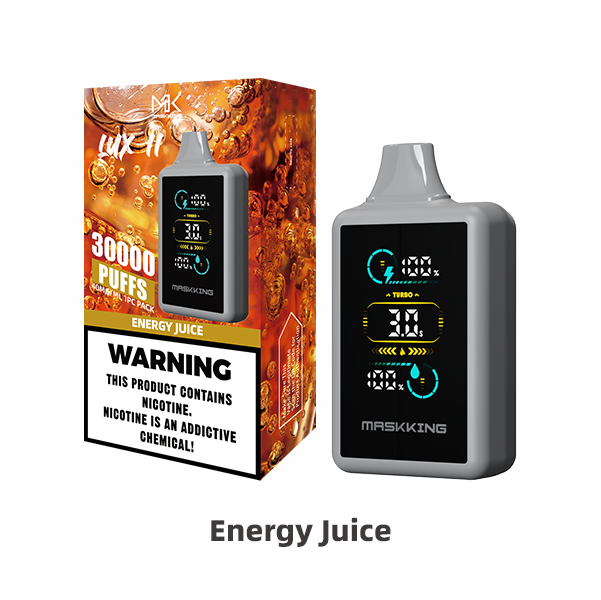 Maskking Lux II diseño premium recargable, vapeador original en México