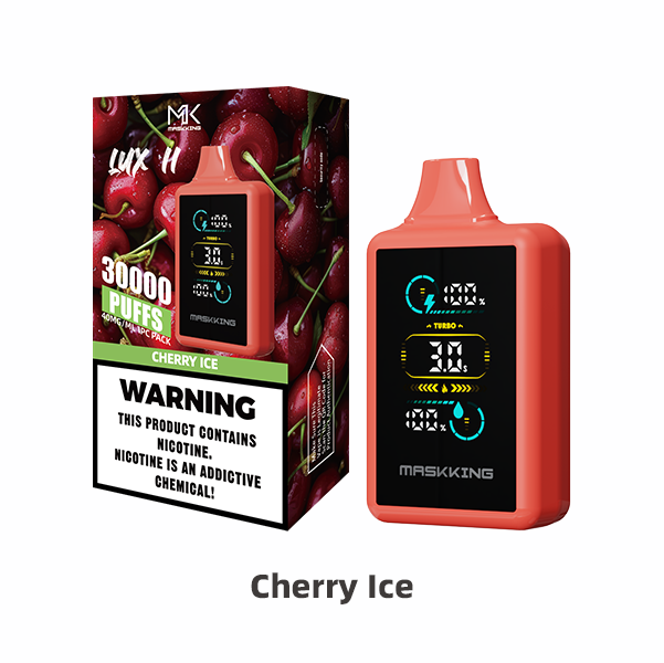 Vapeador Maskking Lux II 30000 caladas recargable USB-C original México