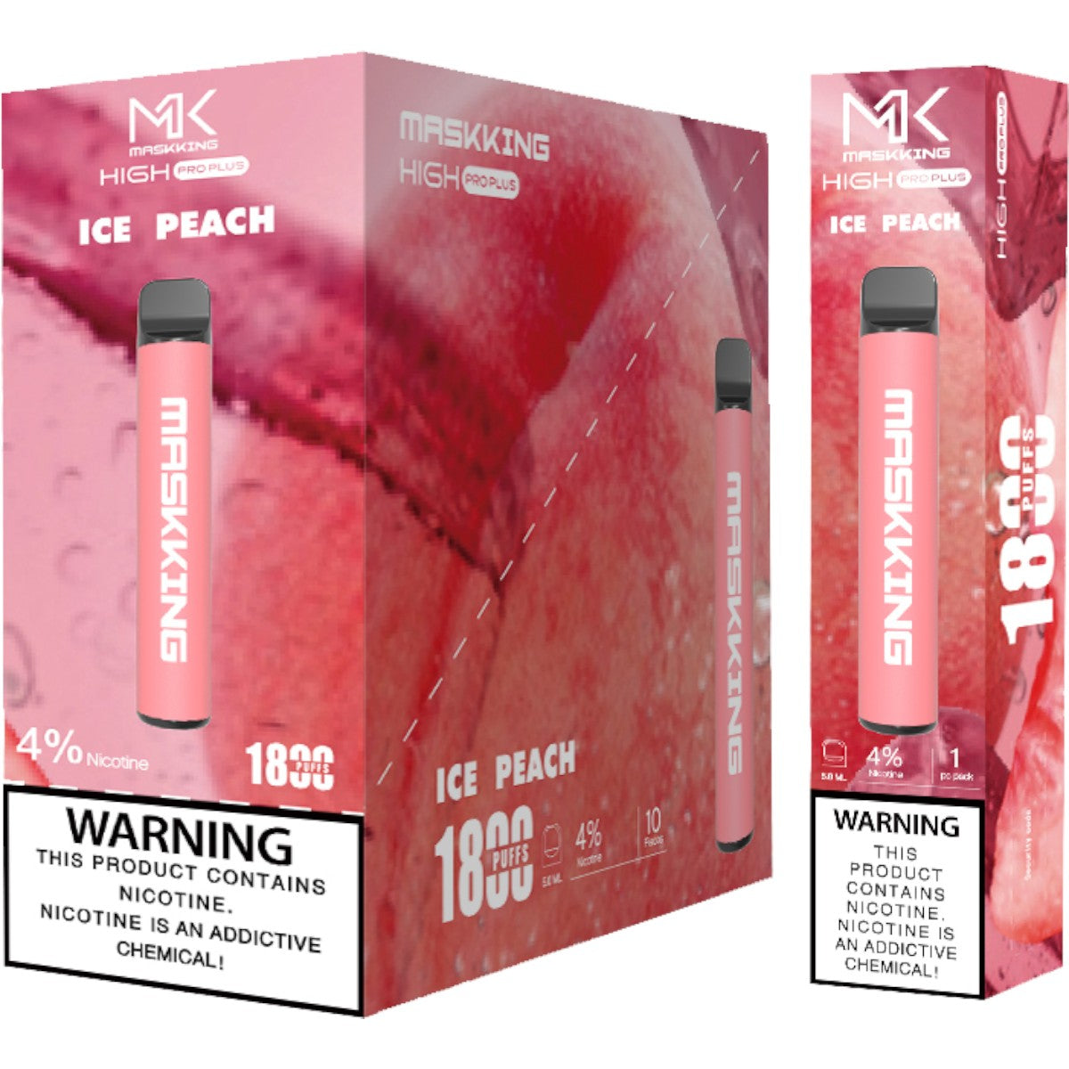 Compra Maskking Pro Plus 10 Pack vapes originales sellados, envío México