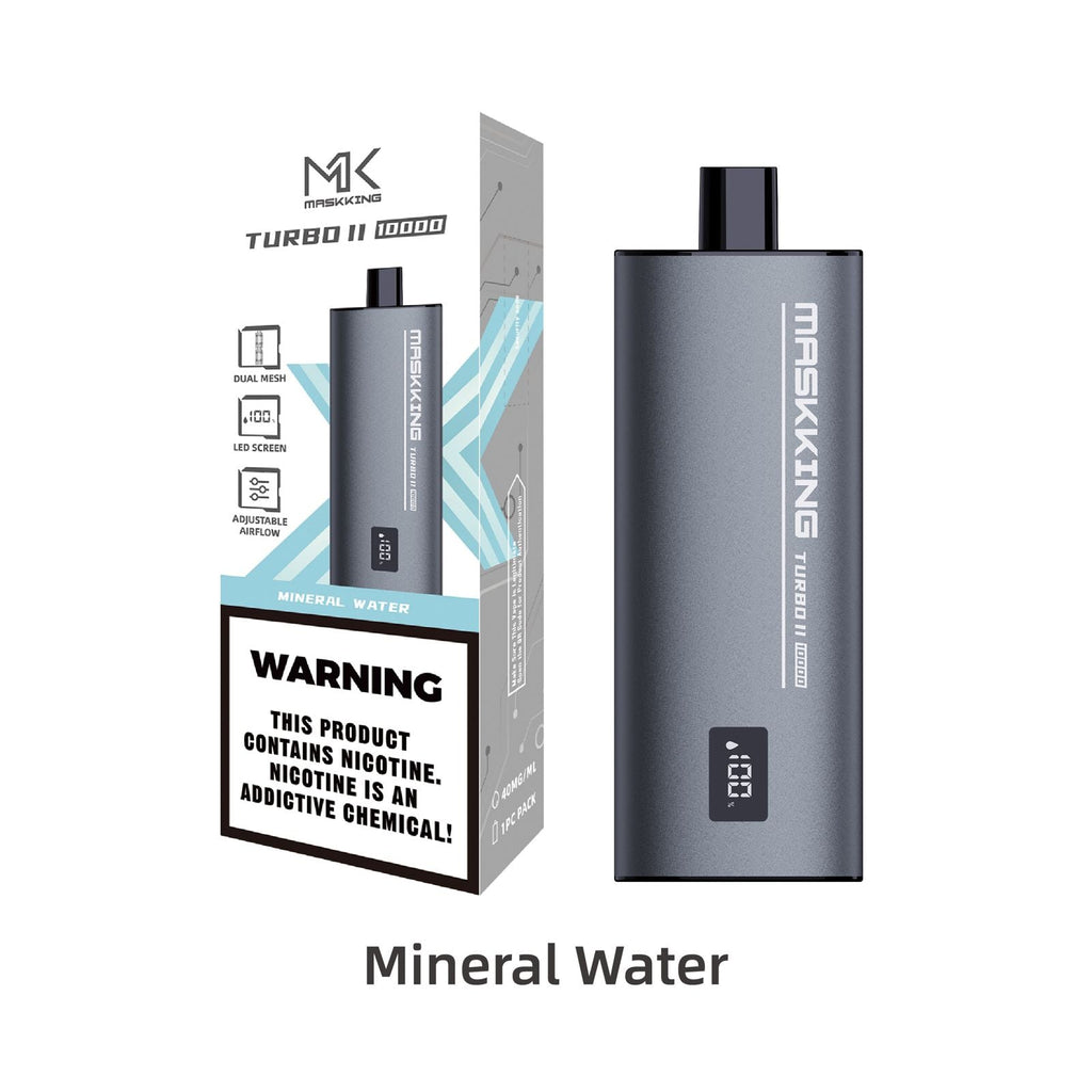 Maskking Turbo II entrega el mismo día CDMX, vape recargable original México