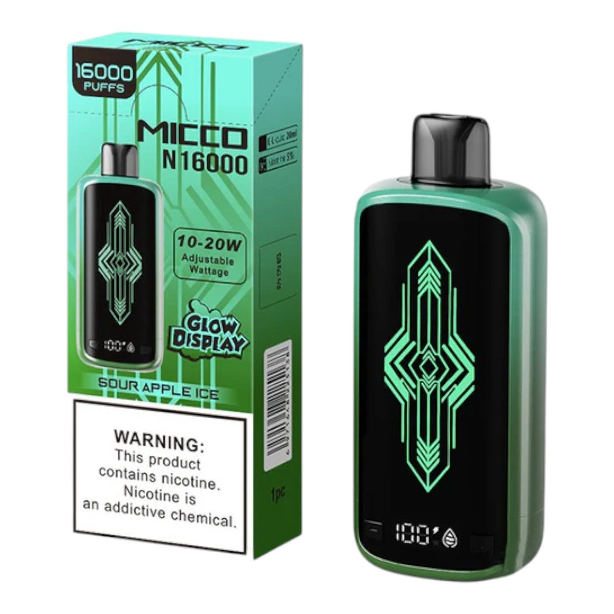 Compra Micco N16 vape desechable original con envío en México