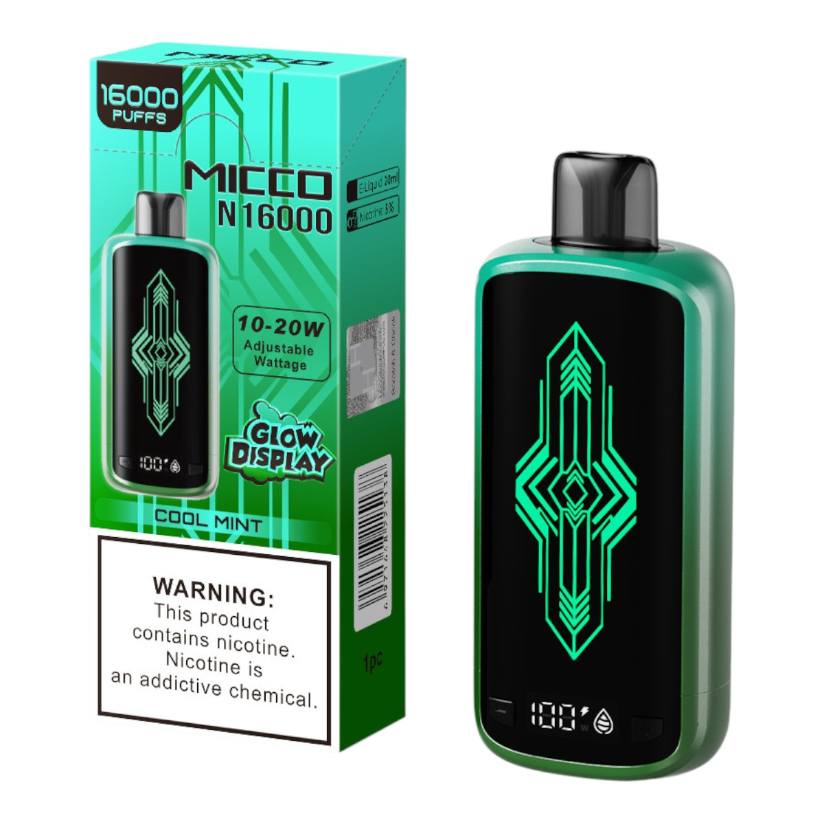 Compra Micco N16 vape desechable original con envío en México